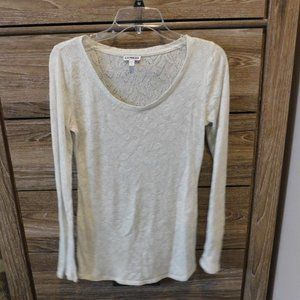 Express Women's Lightweight Sweater Blouse w/ Sparkles